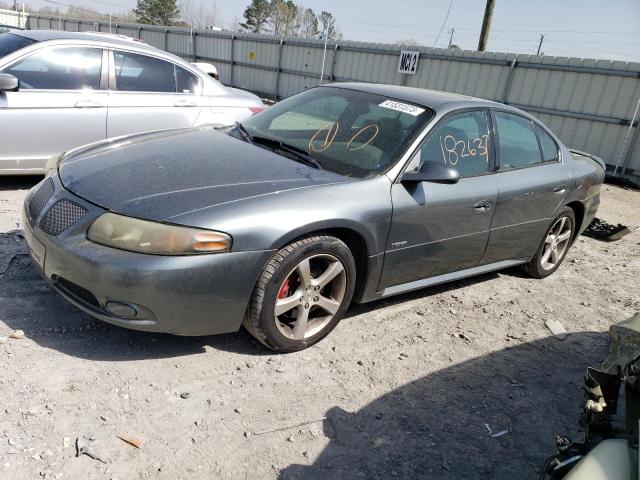 1G2HZ54Y34U221617 - 2004 PONTIAC BONNEVILLE GXP BLUE photo 1