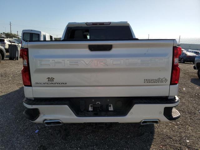 1GCUYHET6LZ130487 - 2020 CHEVROLET SILVERADO K1500 HIGH COUNTRY WHITE photo 6