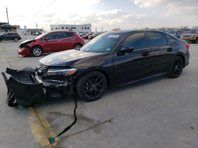 2HGFE2F50NH603240 - 2022 HONDA CIVIC SPORT 黑色 照片 1