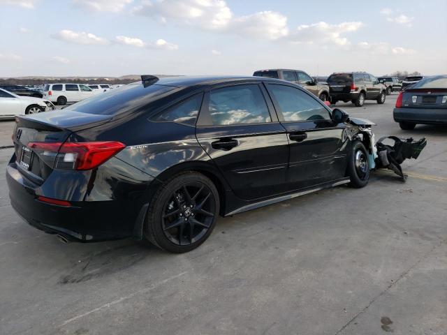 2HGFE2F50NH603240 - 2022 HONDA CIVIC SPORT 黑色 照片 3