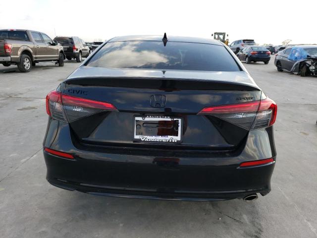 2HGFE2F50NH603240 - 2022 HONDA CIVIC SPORT 黑色 照片 6