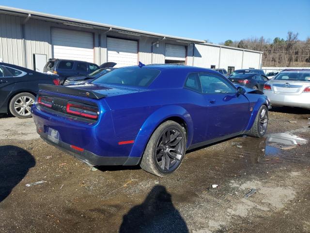 2C3CDZFJ7MH558858 - 2021 DODGE CHALLENGER R/T SCAT PACK BLUE photo 3