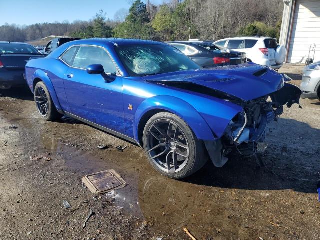 2C3CDZFJ7MH558858 - 2021 DODGE CHALLENGER R/T SCAT PACK BLUE photo 4