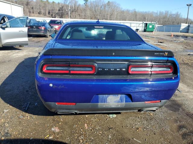 2C3CDZFJ7MH558858 - 2021 DODGE CHALLENGER R/T SCAT PACK BLUE photo 6