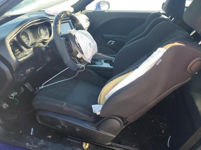 2C3CDZFJ7MH558858 - 2021 DODGE CHALLENGER R/T SCAT PACK BLUE photo 7