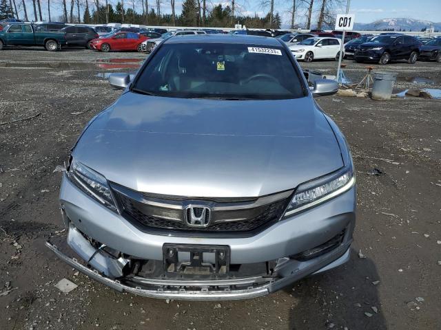 1HGCT2B06GA003858 - 2016 HONDA ACCORD TOURING SILVER photo 5