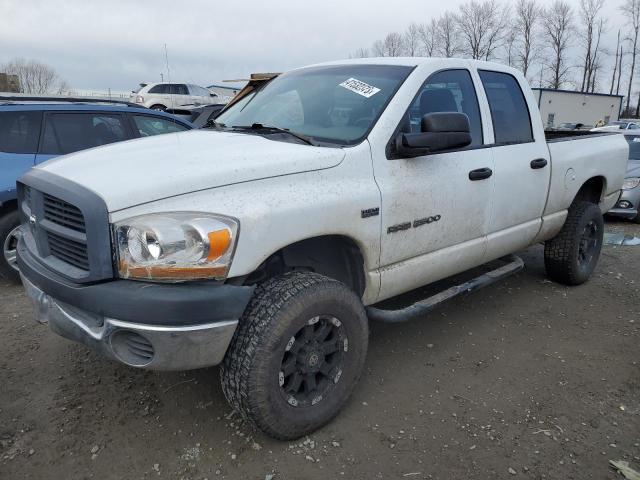 3D7KS28D56G274388 - 2006 DODGE RAM 2500 ST WHITE photo 1