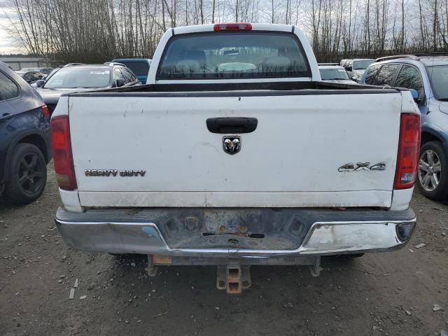 3D7KS28D56G274388 - 2006 DODGE RAM 2500 ST WHITE photo 6