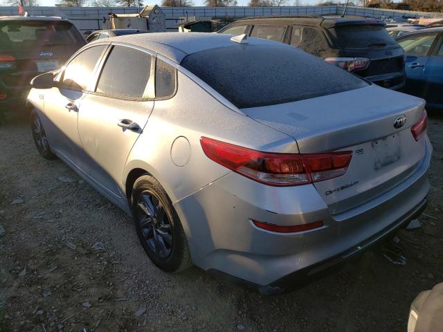 5XXGT4L33KG294921 - 2019 KIA OPTIMA LX SILVER photo 3