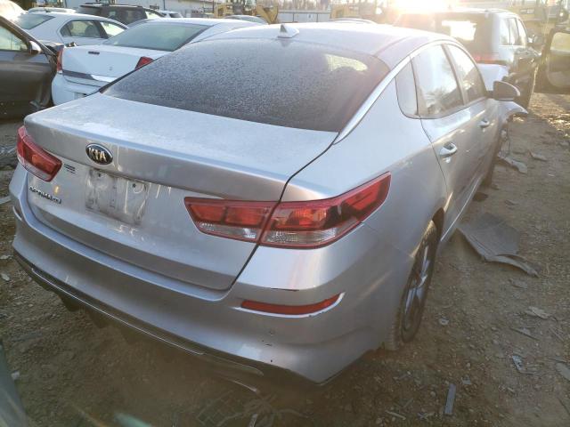 5XXGT4L33KG294921 - 2019 KIA OPTIMA LX SILVER photo 4