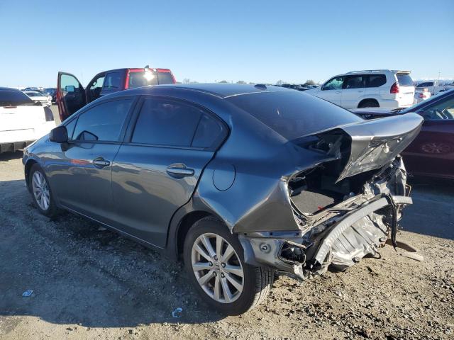 19XFB2F98CE052171 - 2012 HONDA CIVIC EXL ნაცრისფერი ფოტო 2