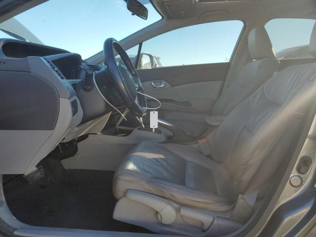 19XFB2F98CE052171 - 2012 HONDA CIVIC EXL ნაცრისფერი ფოტო 7