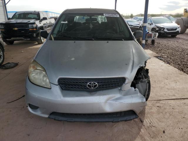 2T1KR32E68C720350 - 2008 TOYOTA COROLLA MA XR SILVER photo 5