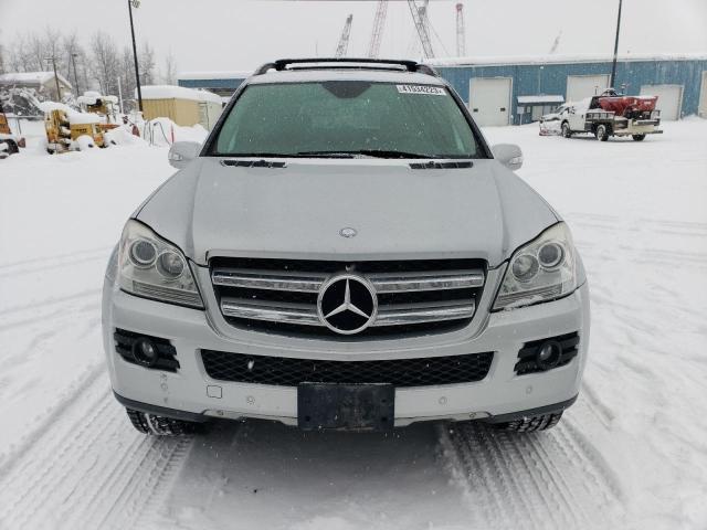 4JGBF71E98A298110 - 2008 MERCEDES-BENZ GL 450 4MATIC SILVER photo 5