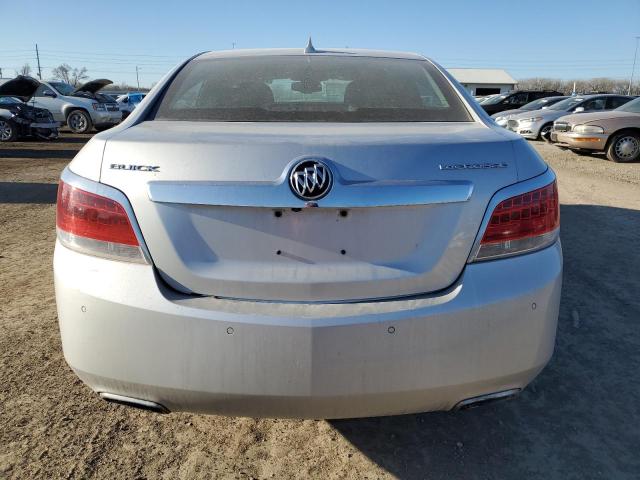 1G4GJ5E32CF363473 - 2012 BUICK LACROSSE TOURING SILVER photo 6