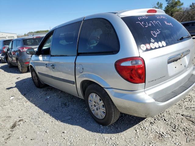 1A4GP45R06B756797 - 2006 CHRYSLER TOWN & COU ვერცხლისფერი ფოტო 2