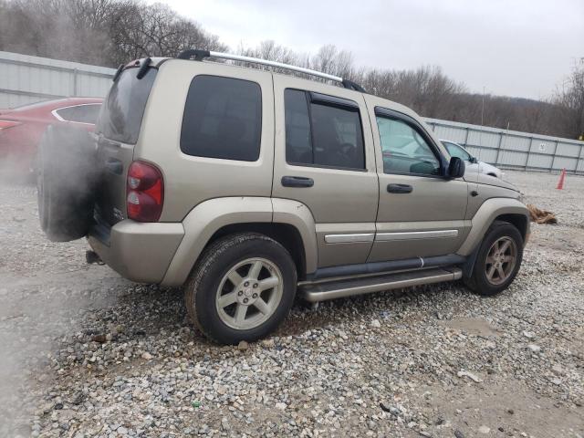 1J4GL58K25W546418 - 2005 JEEP LIBERTY LIMITED TAN photo 3