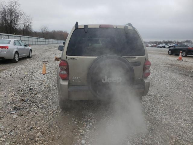 1J4GL58K25W546418 - 2005 JEEP LIBERTY LIMITED TAN photo 6