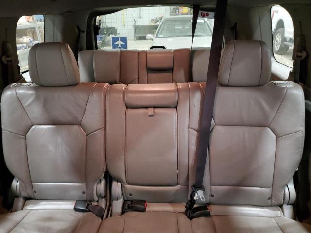 5FNYF3H61DB037027 - 2013 HONDA PILOT EXL GRAY photo 10