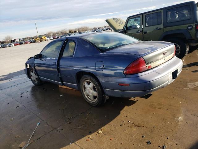 2G1WX12X7T9167979 - 1996 CHEVROLET MONTE CARL Z34 BLUE photo 2