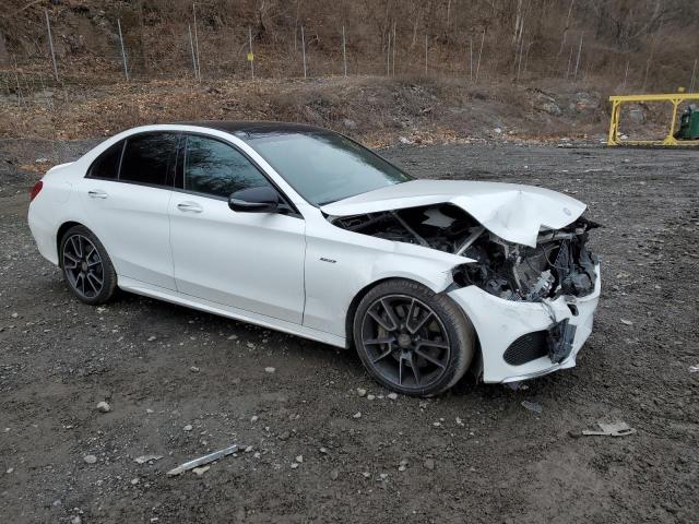 55SWF6EB3GU154654 - 2016 MERCEDES-BENZ C 450 4MATIC AMG WHITE photo 4