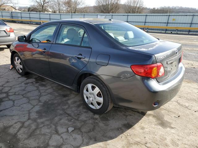 1NXBU40E59Z094832 - 2009 TOYOTA COROLLA BASE GRAY photo 2