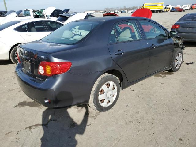 1NXBU40E59Z094832 - 2009 TOYOTA COROLLA BASE GRAY photo 3