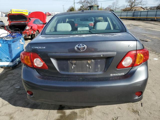 1NXBU40E59Z094832 - 2009 TOYOTA COROLLA BASE GRAY photo 6