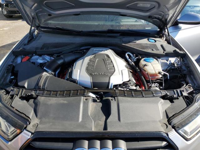 WAUHGAFC3GN016337 - 2016 AUDI A6 PRESTIGE ვერცხლისფერი ფოტო 11