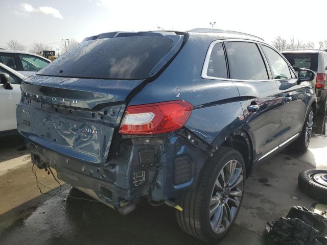 2LMPJ8LR3JBL42725 - 2018 LINCOLN MKX RESERVE 蓝色 照片 3