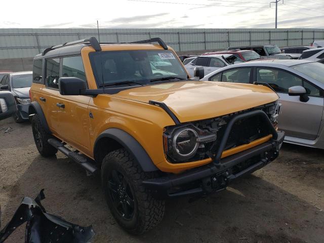 1FMEE5BP0NLB72478 - 2022 FORD BRONCO BASE YELLOW photo 4