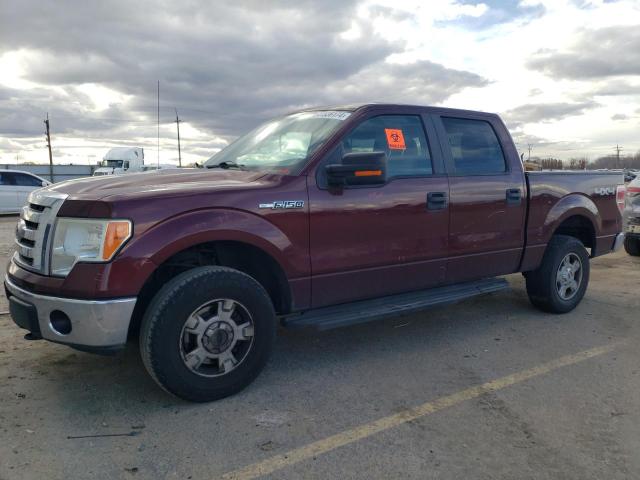 1FTFW1EV6AKE19088 - 2010 FORD F150 SUPERCREW BURGUNDY photo 1