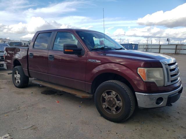 1FTFW1EV6AKE19088 - 2010 FORD F150 SUPERCREW BURGUNDY photo 4