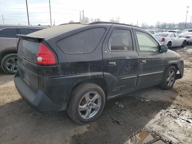 3G7DA03E15S525704 - 2005 PONTIAC AZTEK BLACK photo 3