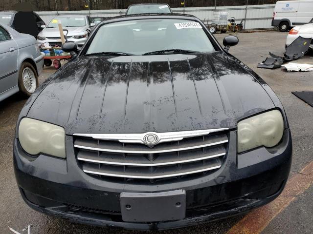 1C3AN59L65X032017 - 2005 CHRYSLER CROSSFIRE BLACK photo 5