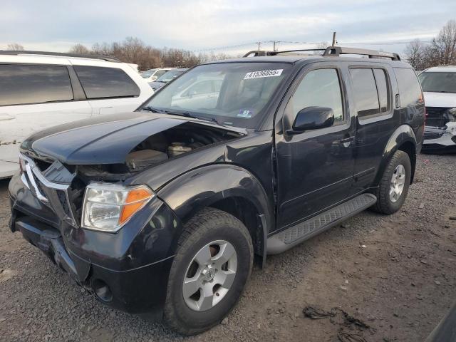 5N1AR18W57C626494 - 2007 NISSAN PATHFINDER LE შავი ფოტო 1