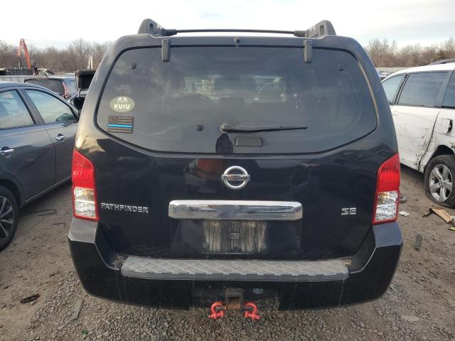 5N1AR18W57C626494 - 2007 NISSAN PATHFINDER LE შავი ფოტო 6