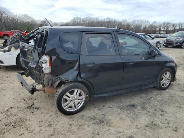 JHMGD38687S052227 - 2007 HONDA FIT S 黑色 照片 3