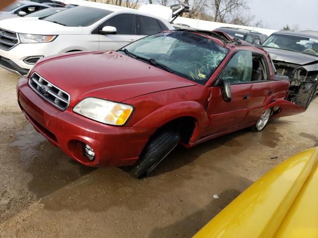 4S4BT62CX57107657 - 2005 SUBARU BAJA SPORT BURGUNDY photo 1