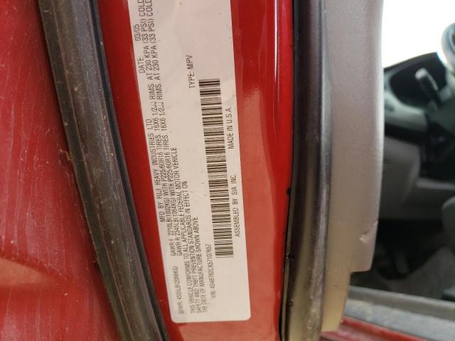 4S4BT62CX57107657 - 2005 SUBARU BAJA SPORT BURGUNDY photo 12