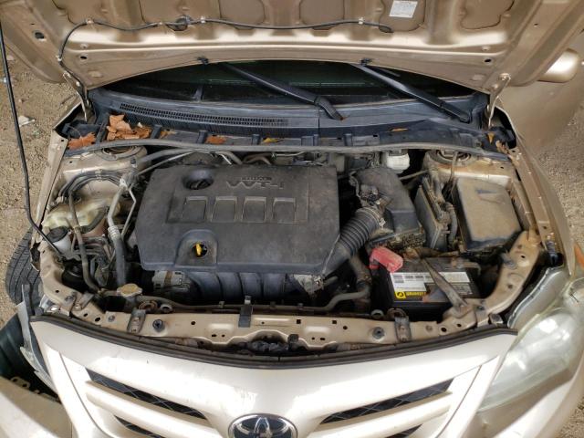 5YFBU4EE7CP045035 - 2012 TOYOTA COROLLA BASE TAN photo 11