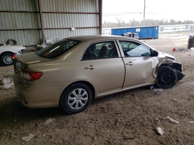 5YFBU4EE7CP045035 - 2012 TOYOTA COROLLA BASE TAN photo 3