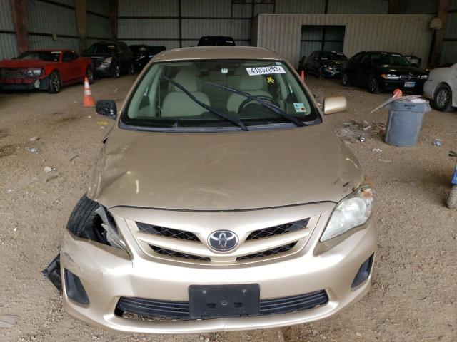 5YFBU4EE7CP045035 - 2012 TOYOTA COROLLA BASE TAN photo 5