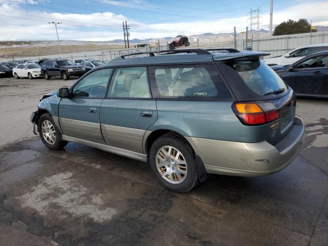 4S3BH806117639694 - 2001 SUBARU LEGACY OUTBACK H6 3.0 LL BEAN TWO TONE photo 2