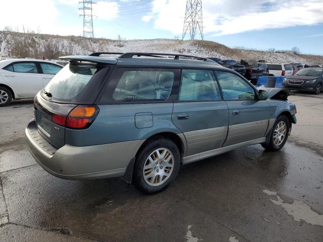 4S3BH806117639694 - 2001 SUBARU LEGACY OUTBACK H6 3.0 LL BEAN TWO TONE photo 3