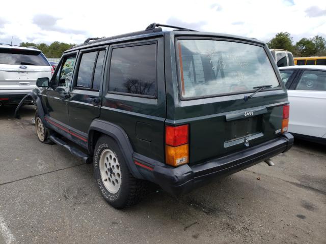 1J4GJ68S8TL131089 - 1996 JEEP CHEROKEE S GREEN photo 3