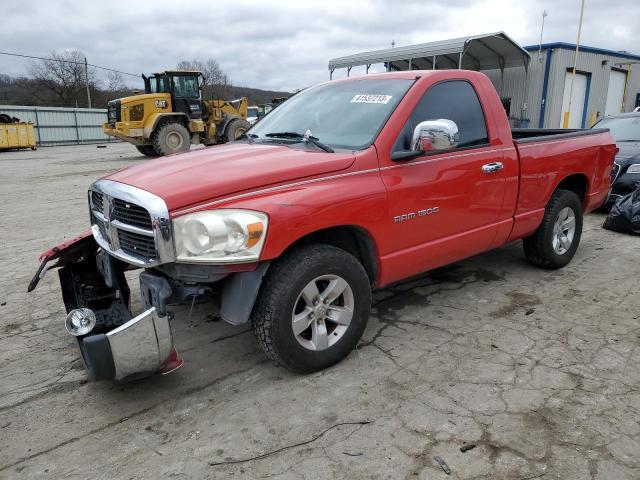 1D7HA16P87J520970 - 2007 DODGE RAM 1500 ST RED photo 1