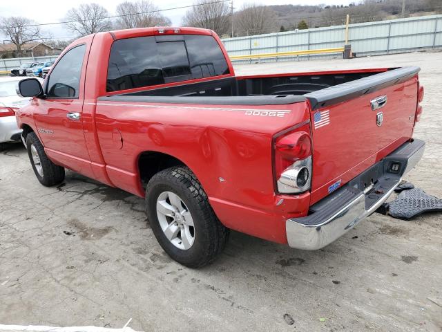 1D7HA16P87J520970 - 2007 DODGE RAM 1500 ST RED photo 2