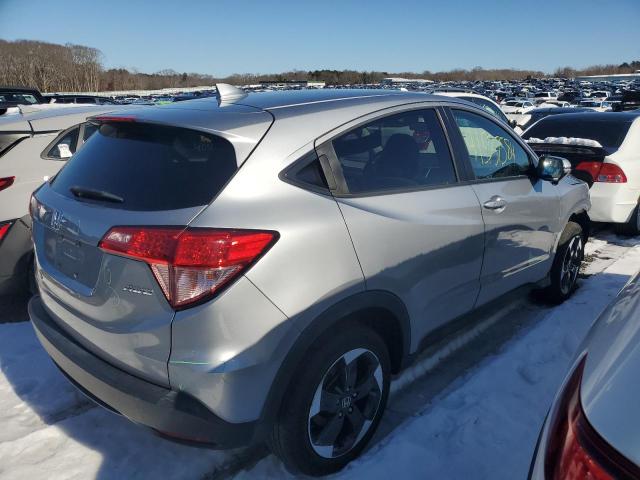 3CZRU6H59JM701367 - 2018 HONDA HR-V EX SILVER photo 2