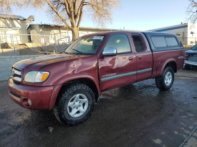 5TBBT44133S334785 - 2003 TOYOTA TUNDRA ACCESS CAB SR5 MAROON photo 1